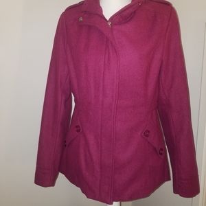Rampage Raspberry Coat